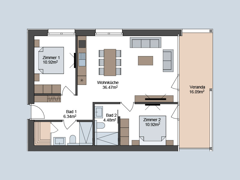 Chalet Radin I, Top b.1