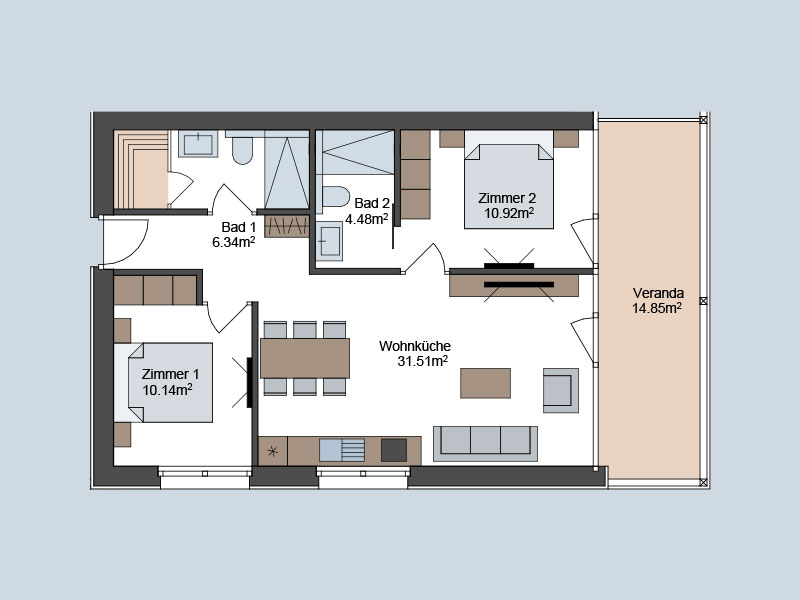 Chalet Radin I, Top b.2